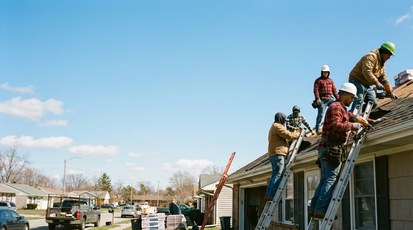 Roofing in Valentines, VA near me